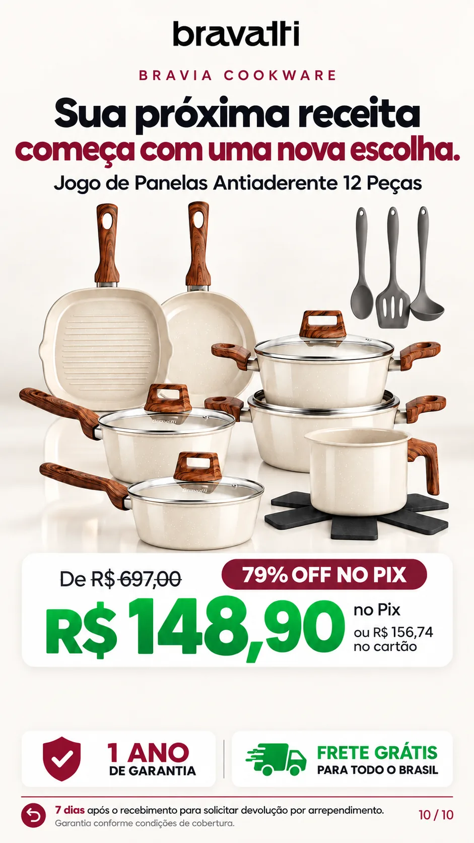 Oferta final Bravia Cookware